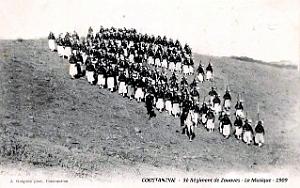 Constantine - 3e Zouaves - Musique - 1909